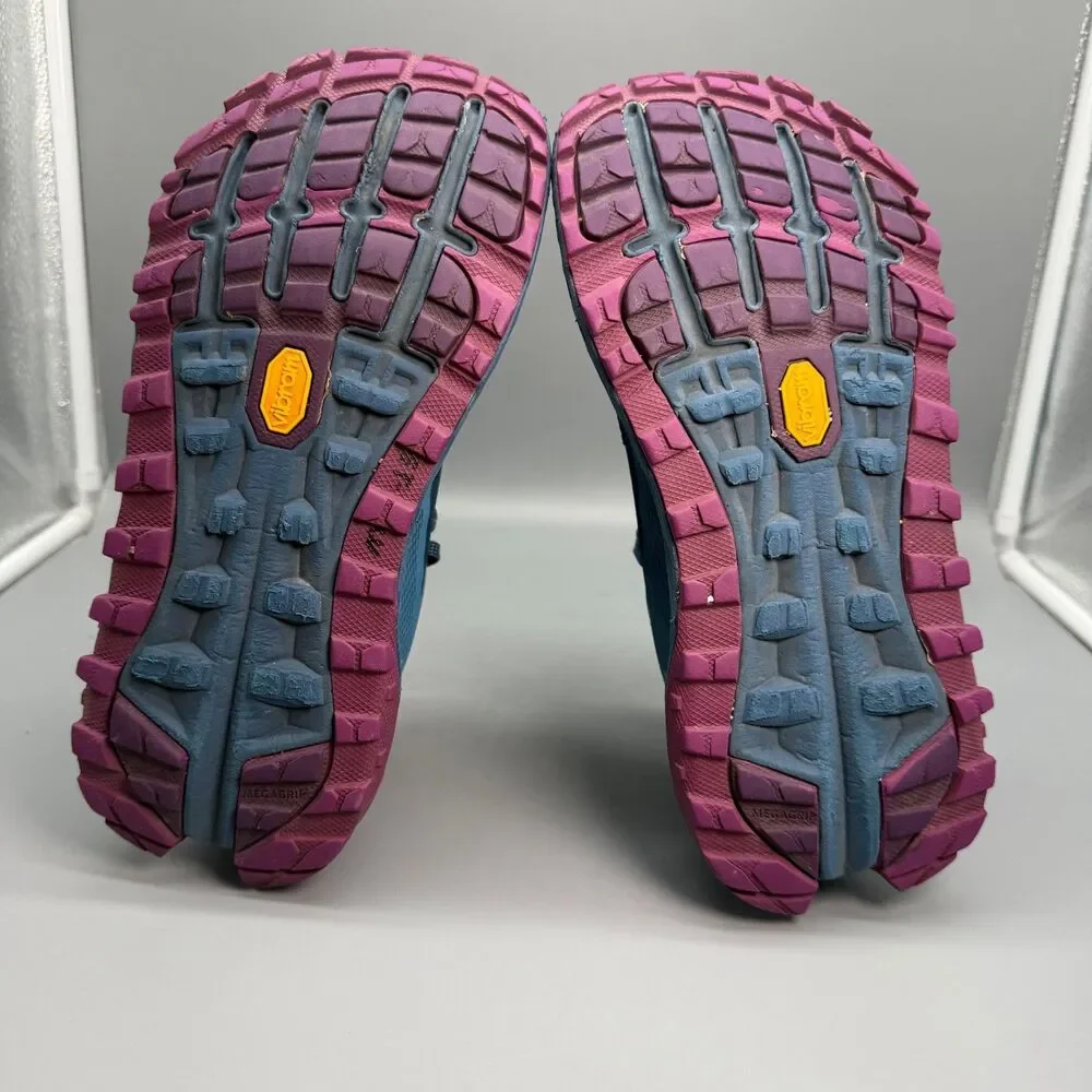 Altra Olympus 4 Women's 9.5 Moroccan Blue Lace-Up Low Top Trail Running Sneakers